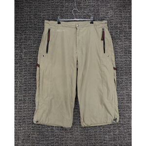 Vintage Levis SilverTab Cargo Shorts Mens Large Long Khaki Green City Skate Y2K